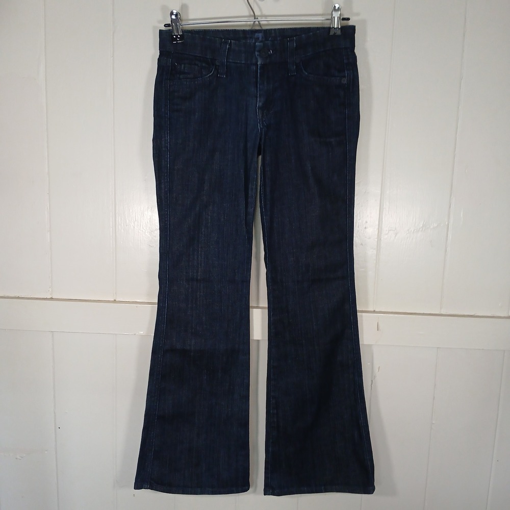 7 For All Mankind The Lexie Jeans Women 24 Blue A Pocket Bootcut U130PT380S-380S